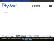 Tablet Screenshot of bioxigen.com